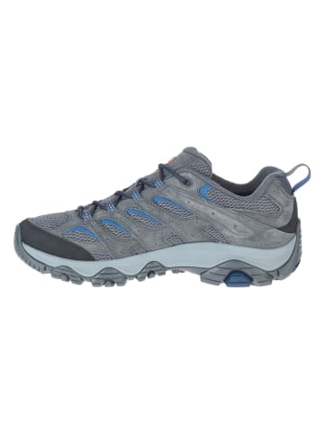 Merrell Leren trekkingschoenen "Moab 3" grijs/blauw