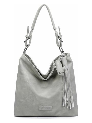 Fritzi aus Preußen Handbag "Lipstick 02" in gray - 31 x 32 x 12.5 cm