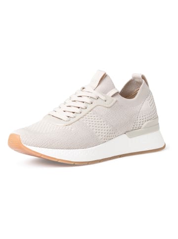 Tamaris Sneakers zandkleurig