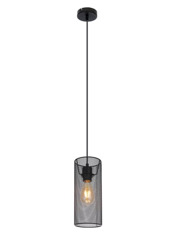 Globo lighting Hanglamp "Augustin" zwart - (H)120 x Ø 12 cm