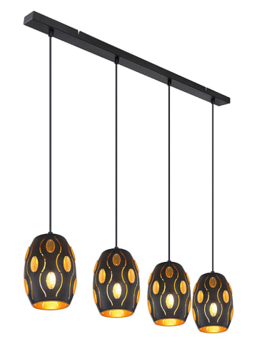 Globo lighting Hanglamp "Narri" zwart - (B)90 x (H)120 cm