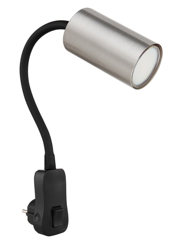 Globo lighting Wandleuchte "Robby" in Schwarz/ Silber - (B)32 x (H)43 cm