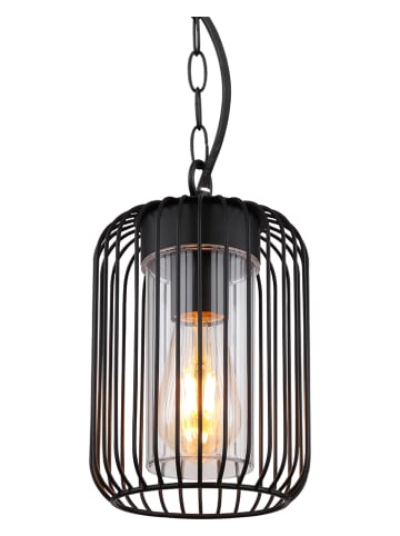Globo lighting Außenleuchte "Nina" in Schwarz - (H)75,5 x Ø 16 cm