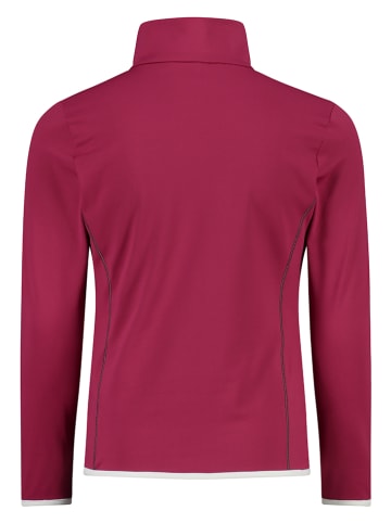 CMP Koszulka funkcyjna w kolorze fioletowym ze wzorem