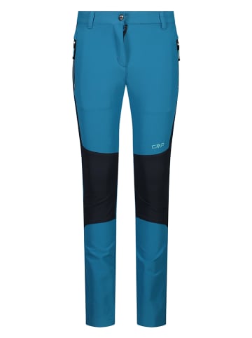 CMP Spodnie funkcyjne w kolorze niebiesko-czarnym