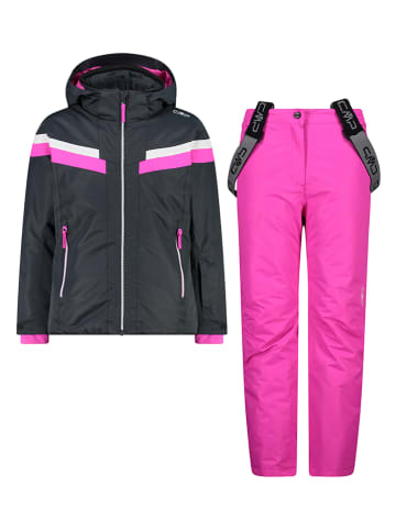 CMP 2tlg. Ski-/ Snowboardoutfit in Pink/ Schwarz