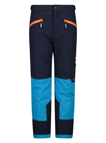 CMP Ski-/snowboardbroek zwart/blauw
