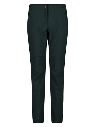 CMP Spodnie softshellowe w kolorze ciemnozielonym