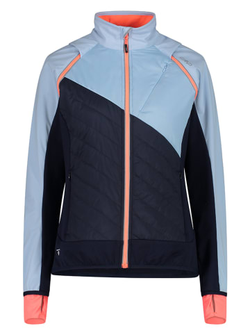 CMP 2-in-1 functionele jas lichtblauw/donkerblauw