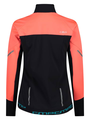 CMP Laufjacke in Orange/ Schwarz