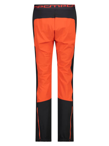 cmp Spodnie trekkingowe w kolorze pomarańczowo-czarnym