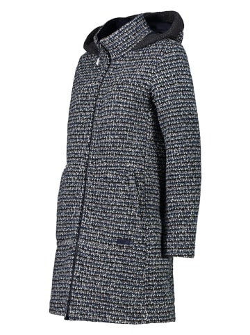 CMP Vilten mantel grijs/donkerblauw