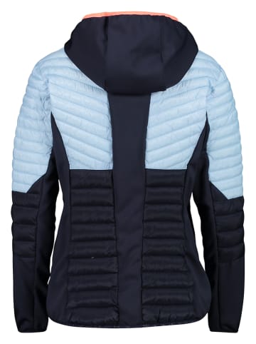 CMP Hybride jas lichtblauw/donkerblauw