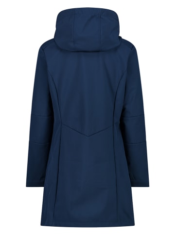 CMP Softshellmantel donkerblauw