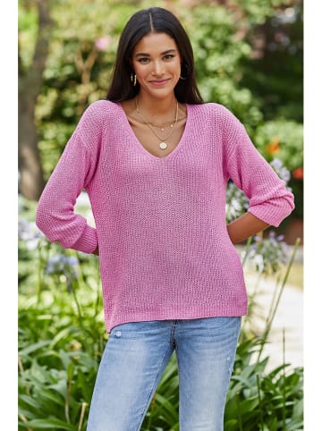 Milan Kiss Pullover in Lila