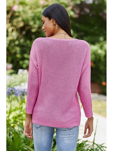 Milan Kiss Sweter w kolorze fioletowym