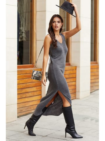 Milan Kiss Kleid in Anthrazit