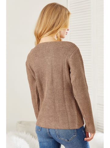 Milan Kiss Vest lichtbruin