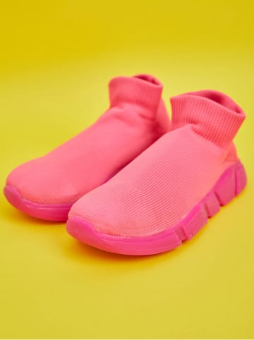Denokids Sneakersy "Superb Pembe" w kolorze różowym