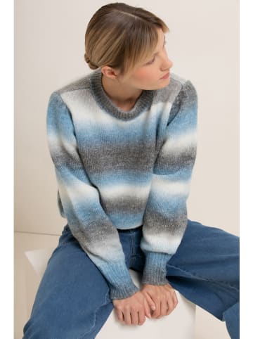 Josephine & Co Sweter w kolorze błękitno-szarym