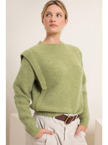 Josephine & Co Sweter w kolorze zielonym