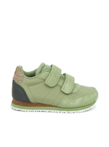 WODEN Sneakersy "Nor Suede" w kolorze zielonym