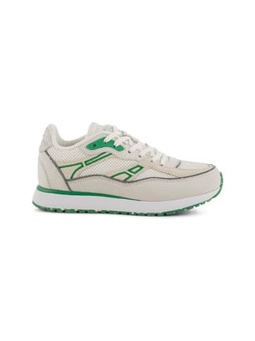 WODEN Sneakers "Hailey" wit/groen