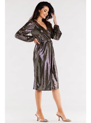 Awama Kleid in Anthrazit