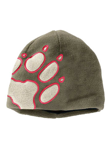 Jack Wolfskin Muts "Front Paw" olijfgroen