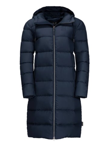 Jack Wolfskin Donsmantel "Crystal" donkerblauw
