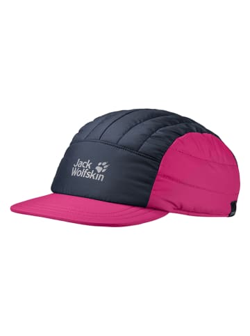 Jack Wolfskin Cap "Stormlock Zenon" in Pink/ Schwarz