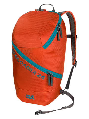 Jack Wolfskin Wandelrugzak "Ecolader 24" rood - (B)23 x (H)37 x (D)15 cm
