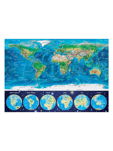 Educa 1.000tlg. Nachtleuchtpuzzle "Weltkarte" - ab 14 Jahren