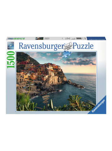 Ravensburger 1.500-delige puzzel "Uitzicht op Cinque Terre" - vanaf 12 jaar