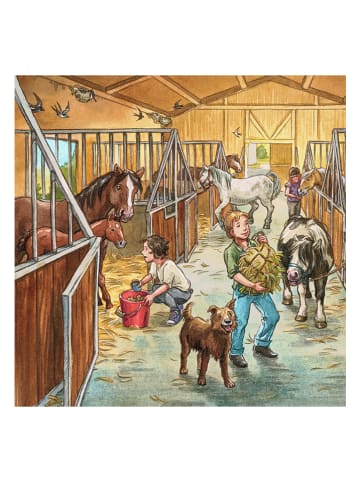 Ravensburger 3x 49tlg. Puzzle "Mein Reiterhof" - ab 5 Jahren