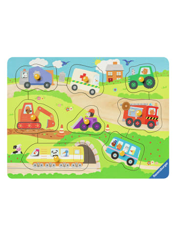 Ravensburger 8tlg. Knopfpuzzle "Lieblingsfahrzeuge" - ab 2 Jahren