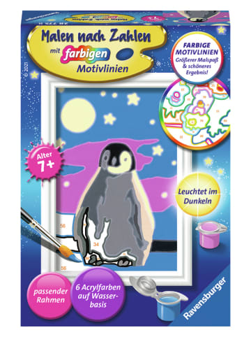 Ravensburger Malen nach Zahlen-Set "Kleiner Pinguin" - ab 7 Jahren