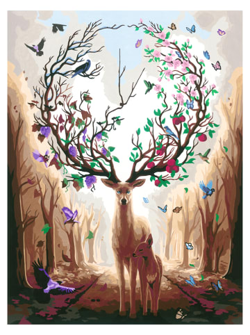 Ravensburger Malen nach Zahlen-Set "Magischer Hirsch" - ab 14 Jahren