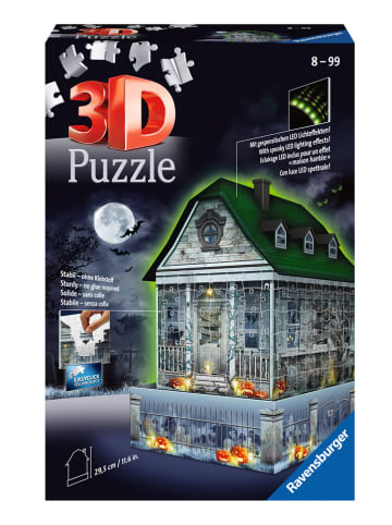 Ravensburger 216tlg. 3D-Puzzle "Gruselhaus bei Nacht" - ab 8 Jahren