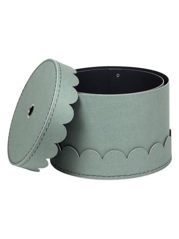 BigsoBox 2-delige set: ronde boxen "Wilma" groen