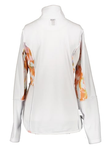 Roxy Bluza polarowa w kolorze białym ze wzorem