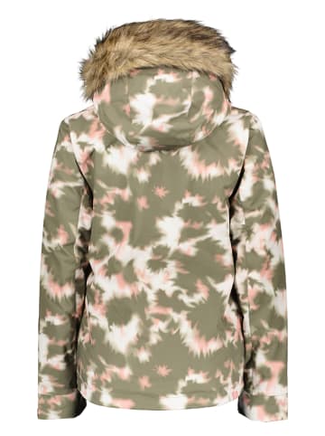 Roxy Ski-/ Snowboardjacke in Khaki/ Rosa