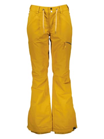 Roxy Spodnie narciarskie w kolorze żółtym