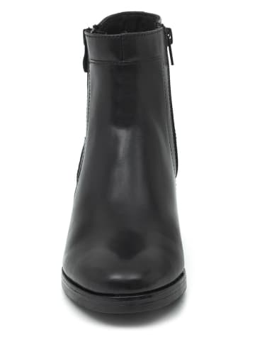 ORTIZ & REED Skórzane botki "Neuman" w kolorze czarnym
