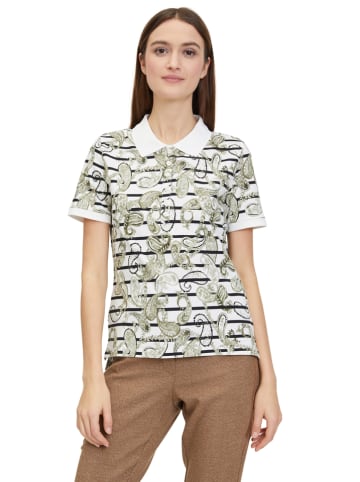 Betty Barclay Poloshirt wit/taupe