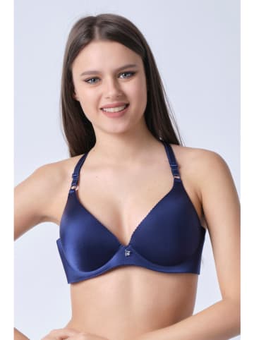 Miarie Push-up beha donkerblauw