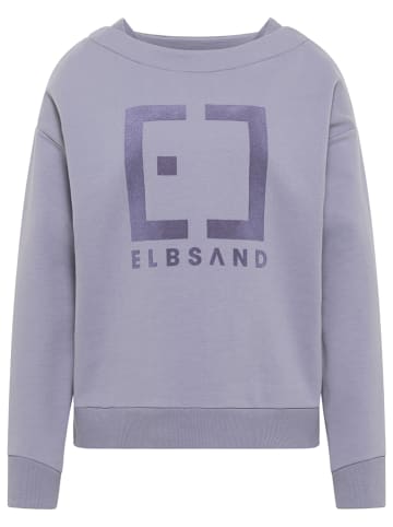 ELBSAND Sweatshirt "Finnia" in Flieder