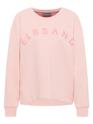 ELBSAND Sweatshirt "Synne" in Rosa