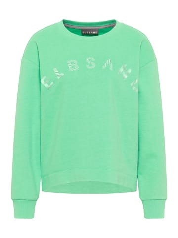 ELBSAND Sweatshirt "Synne" in Grün