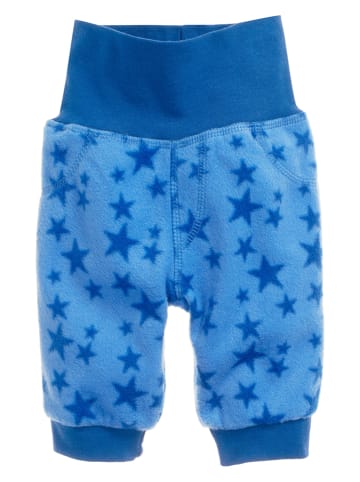 Playshoes Fleece-Hose in Blau
